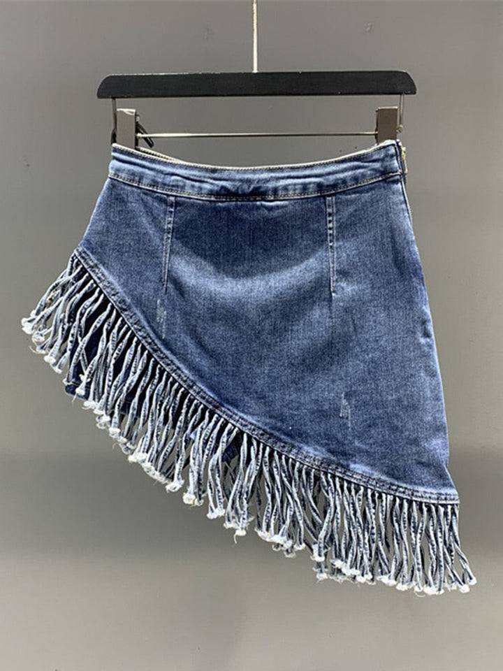 Levoire | Jupe En Denim Courte