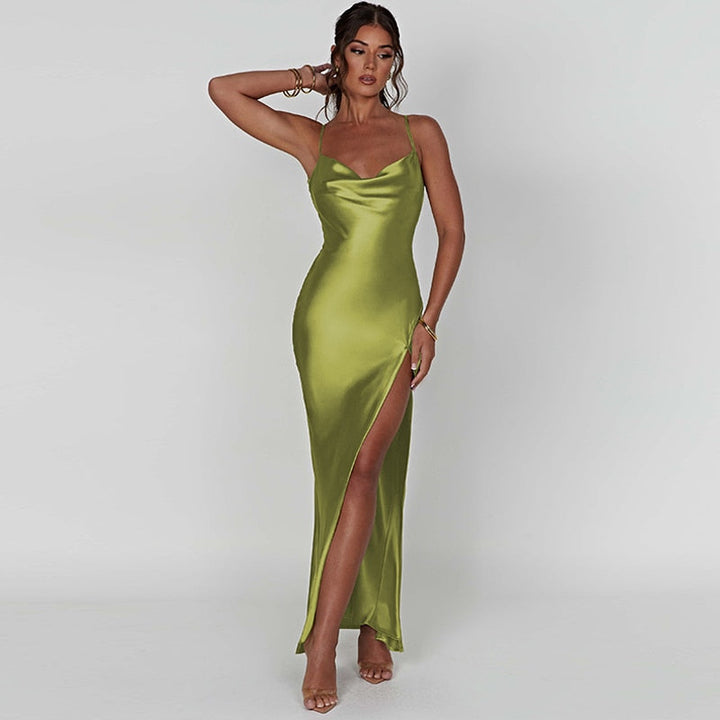 Levoire | Robes Longues Sans Emmanchures À Taille Haute