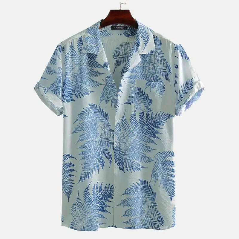 Levoire | Chemise D'Été À La Mode Bleu ciel