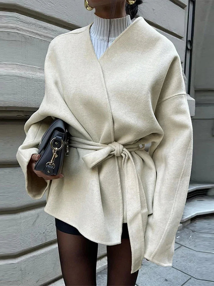 Levoire | Veste En Polaire Avec Ceinture