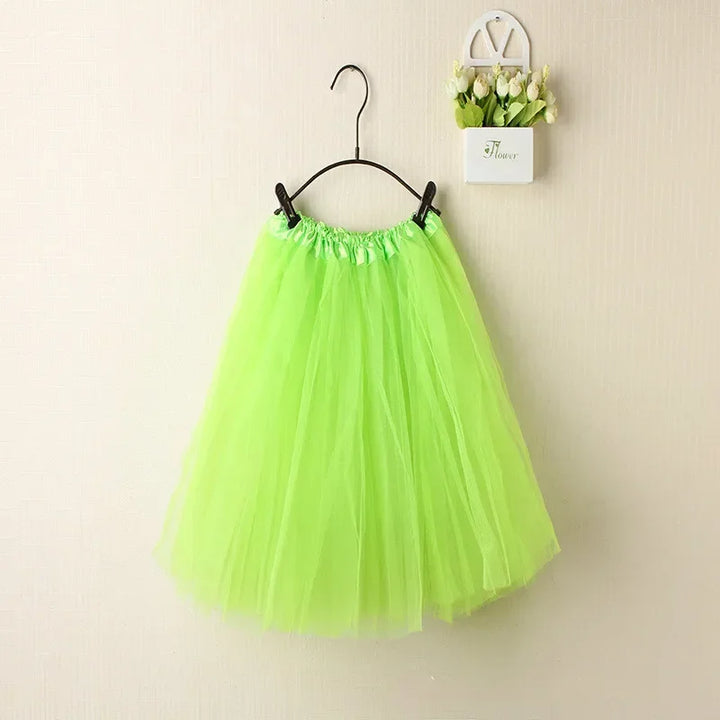 Levoire | Jupe En Tulle Pour Enfant Vert Einheitsgröße