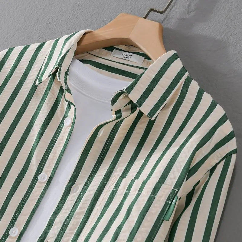 Levoire | Chemise décontractée rayée