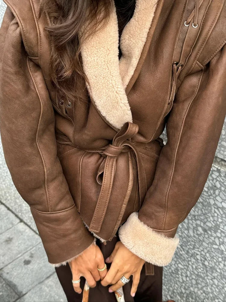 Levoire | Veste En Laine Avec Col Revers Et Poches