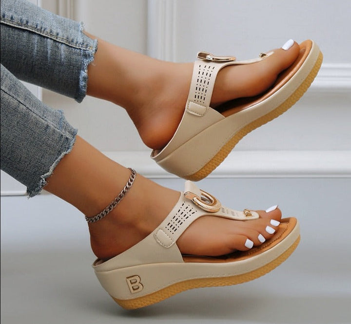 Levoire | Sandales Pour L'Été Beige