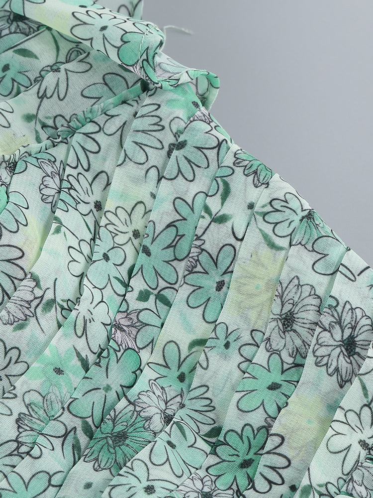 Levoire | Robe À Fleurs Pour Femmes Avec Une Fente