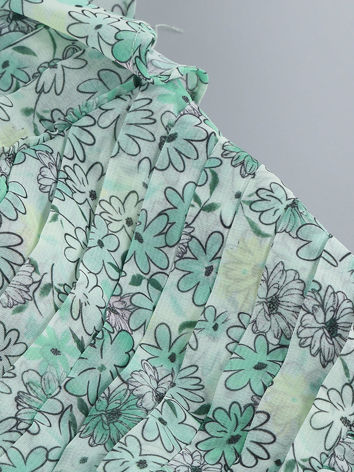 Levoire | Robe À Fleurs Pour Femmes Avec Une Fente