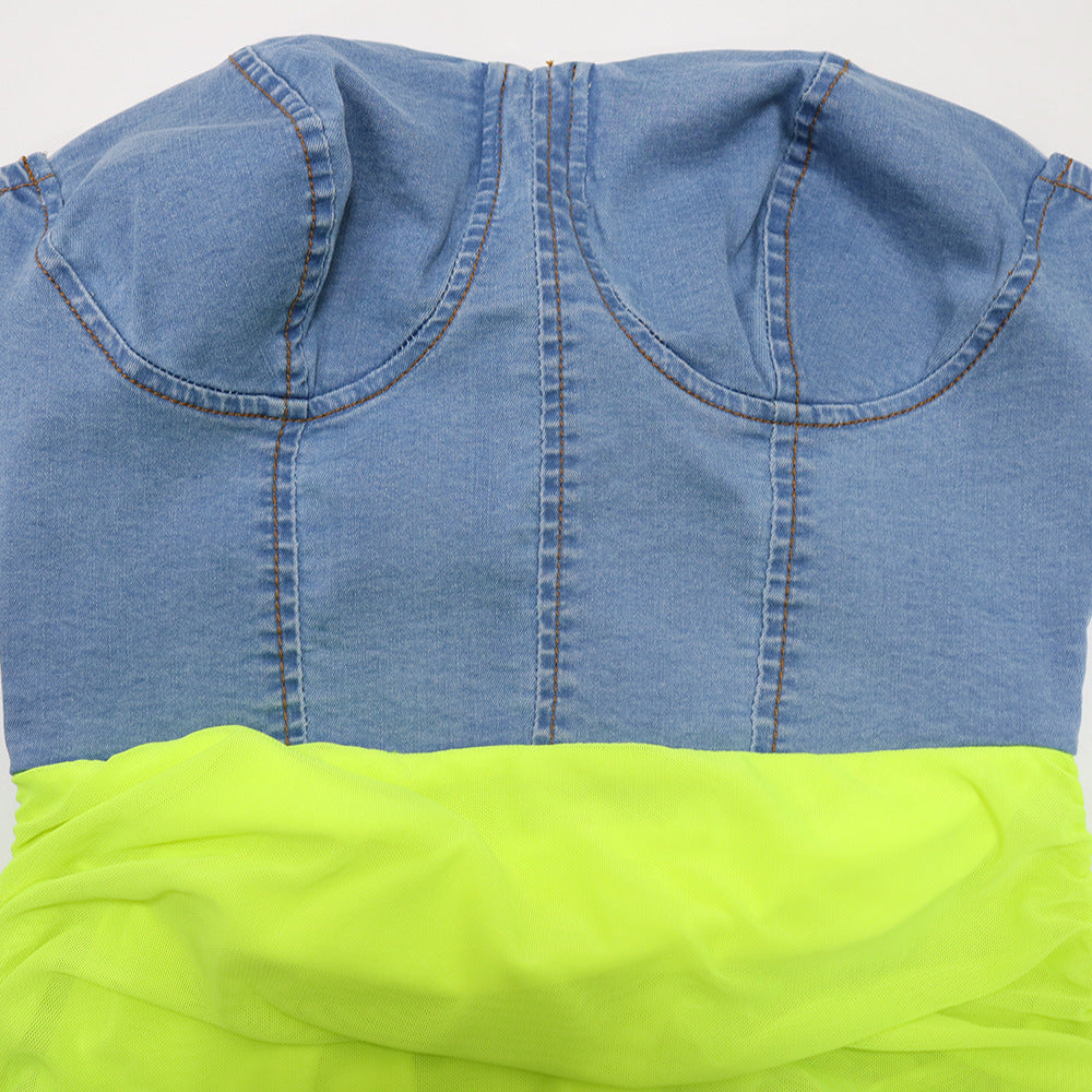 Levoire | Denim Pullonkumpu Robes Nettolanges