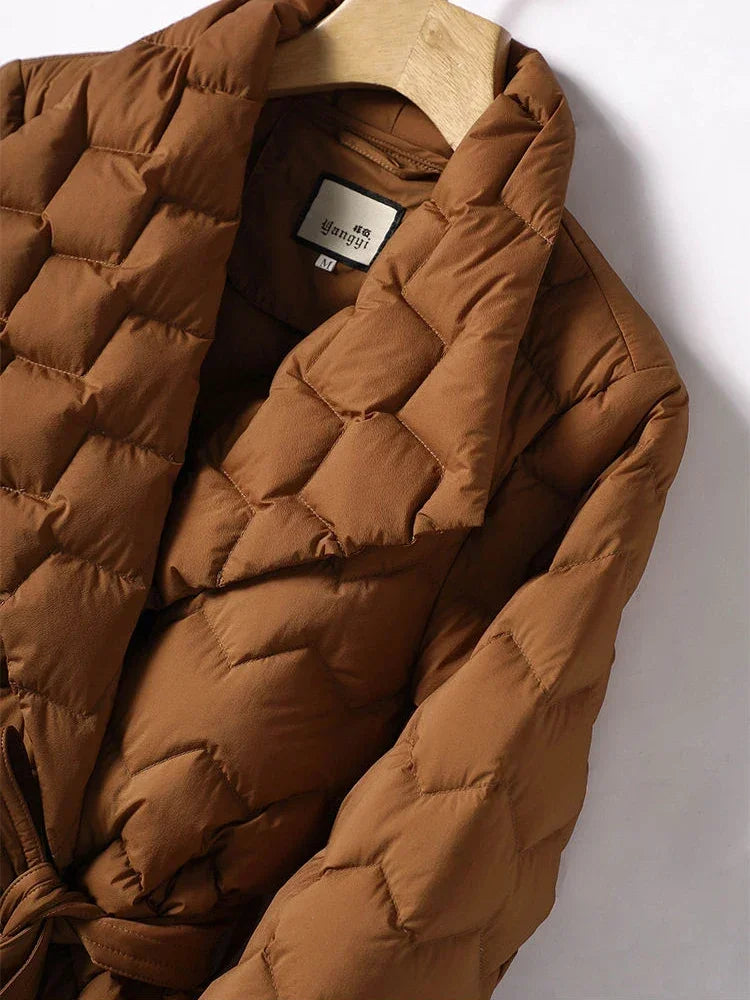 Levoire | Veste Ceinturée À Manches Longues Avec Poches