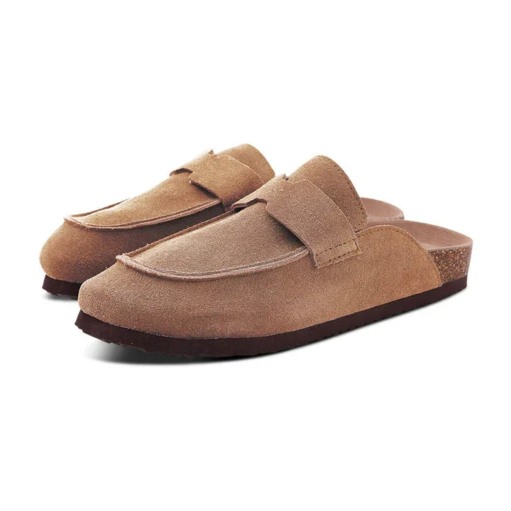 Levoire | Classiques Chaussures En Cuir Antidérapantes Pour Femmes Braun