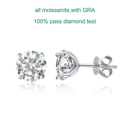 Levoire | Boucles Moissanite 0,2-2Ct tous les moissanites GRA