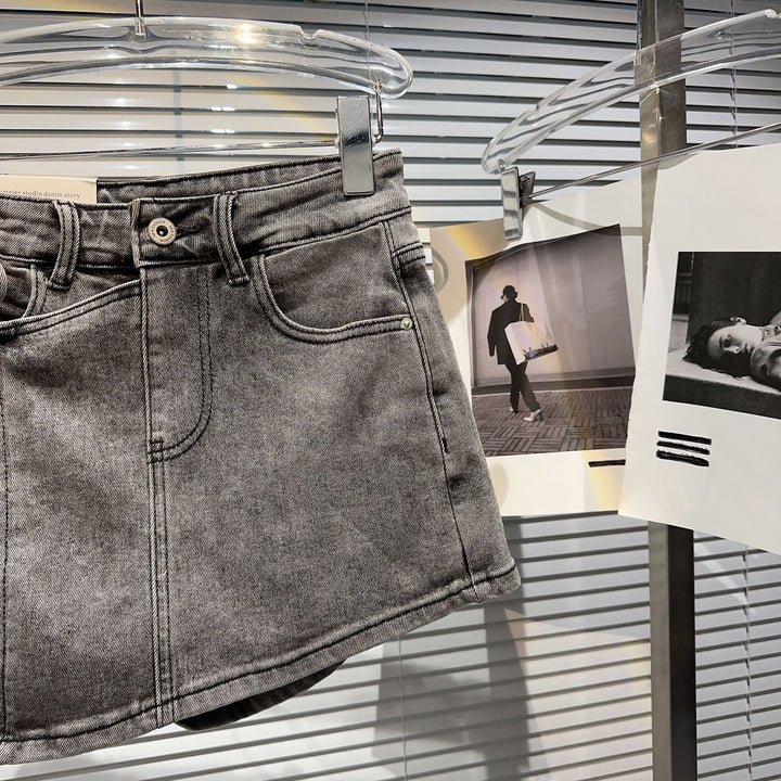 Levoire | Short En Denim Pantalons X Jupe