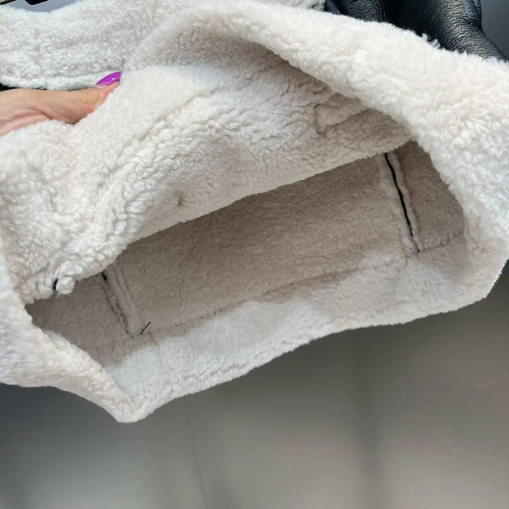Levoire | Jupe Courte En Faux Cuir