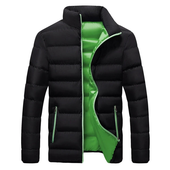 Levoire | Veste thermique à manches longues chaude avec zip Vert