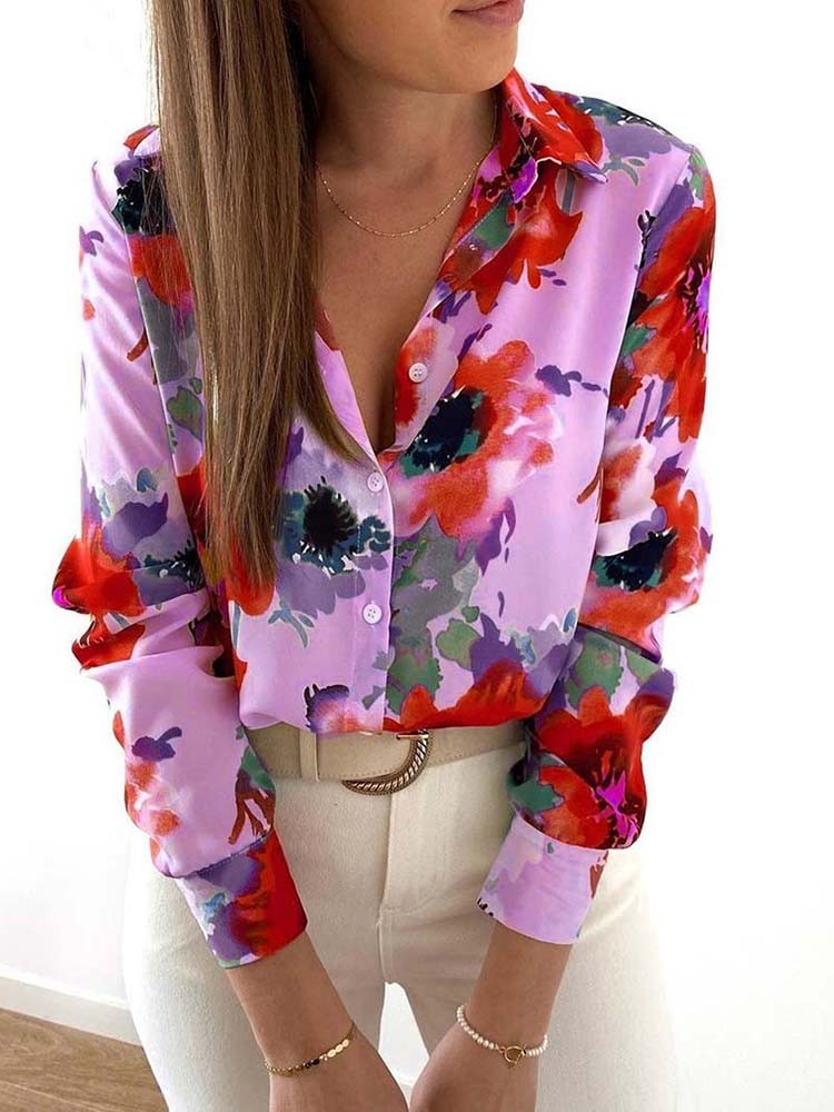Levoire | Blouse Avec Imprimé Fleuri Pour Femmes