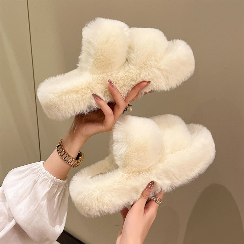 Levoire | Sandales en laine adaptatives Littyt Beige