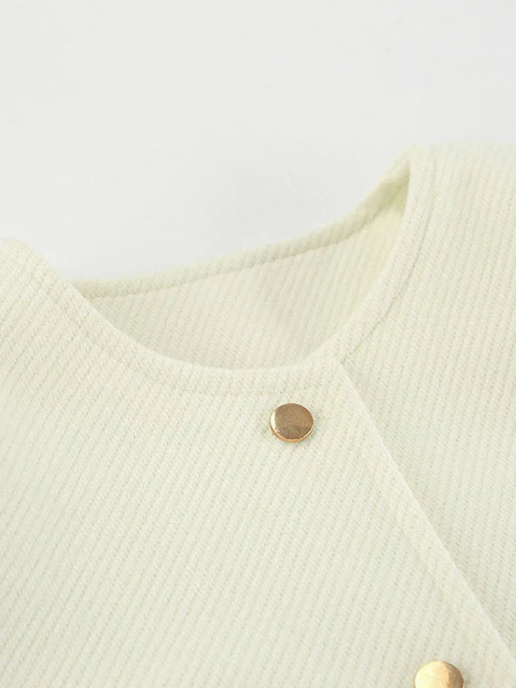 Levoire | Blouson Cropped À Un Rang
