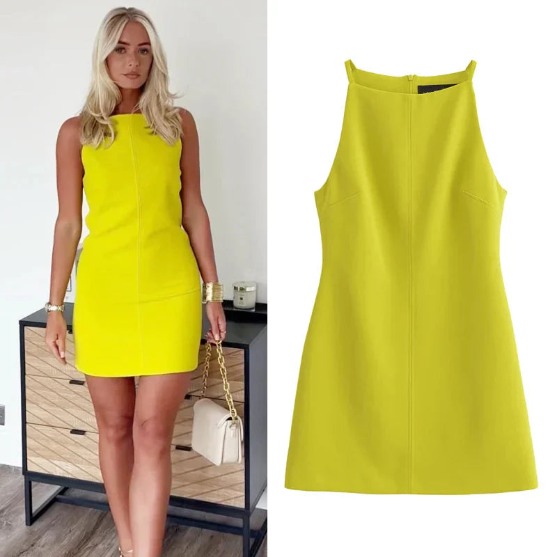 Levoire | Sans Bretelles, Robe Minime Droite Pour Femmes