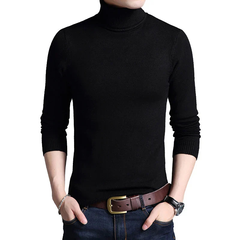 Levoire | Pull En Maille Décontracté Pour Hommes Noir