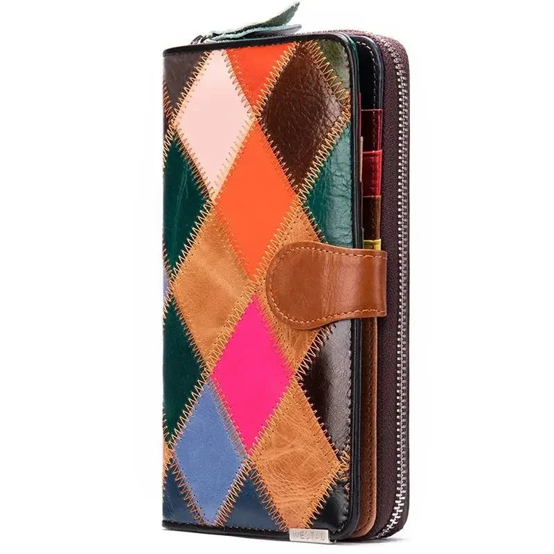 Levoire | Portefeuille Femme Longue Style Vin