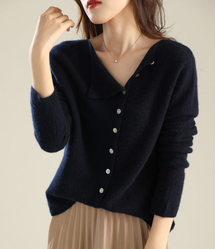 Levoire | Débardeur Fluide Chic Femme Bleu marine