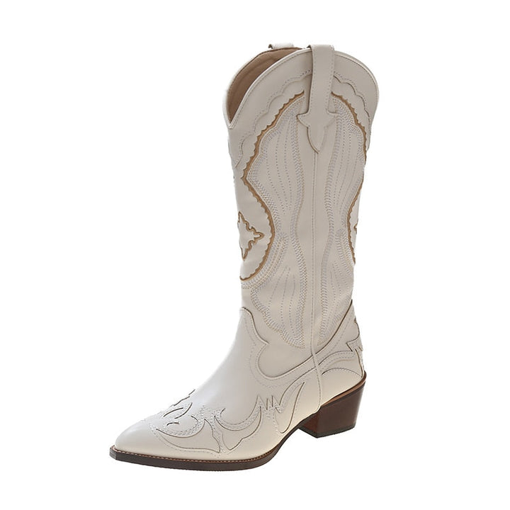 Levoire | Chaussettes Blanches Hautes De Bottes