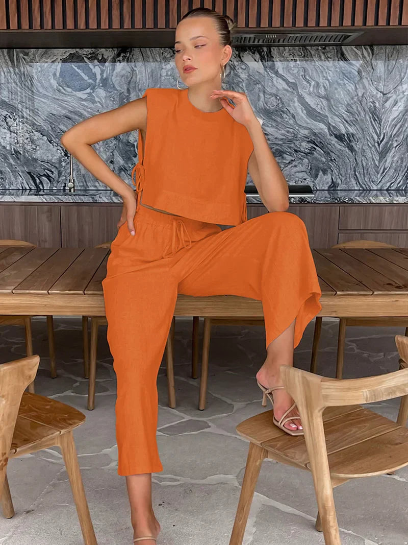 Levoire | Luxe Femmes Ensemble Orange