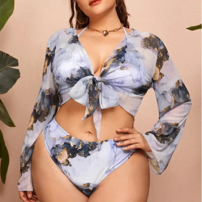 Levoire | Maillot De Bain Push-Up Plus-Size Vert Foncé