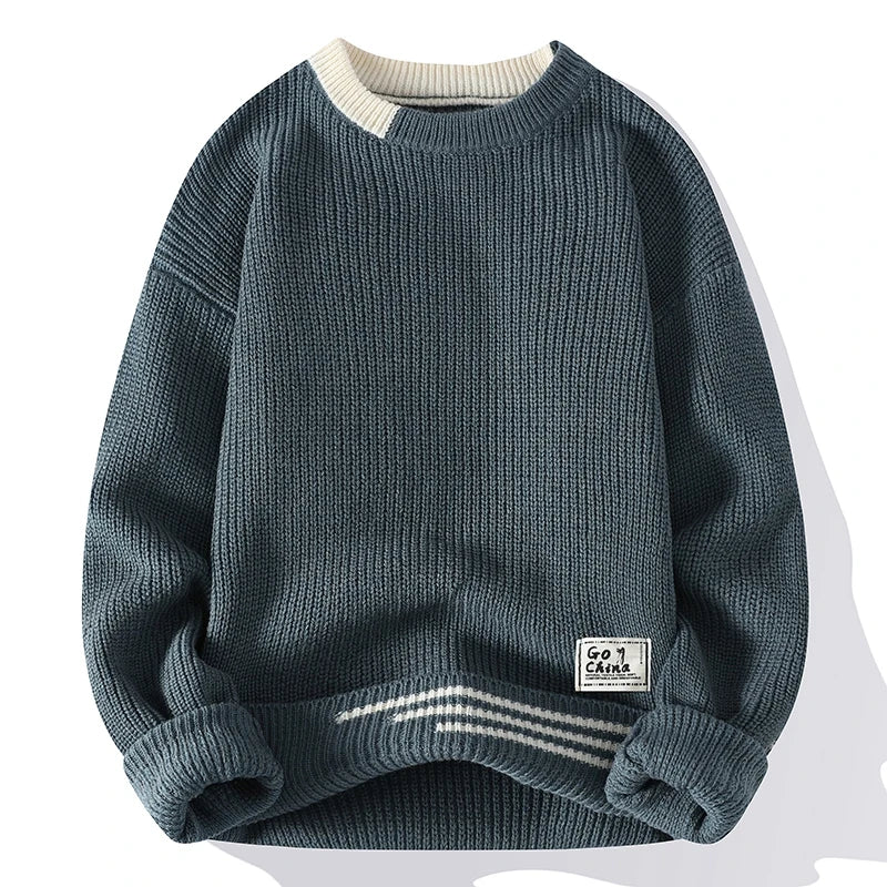 Levoire | Couleur pull en tricot Sarcelle