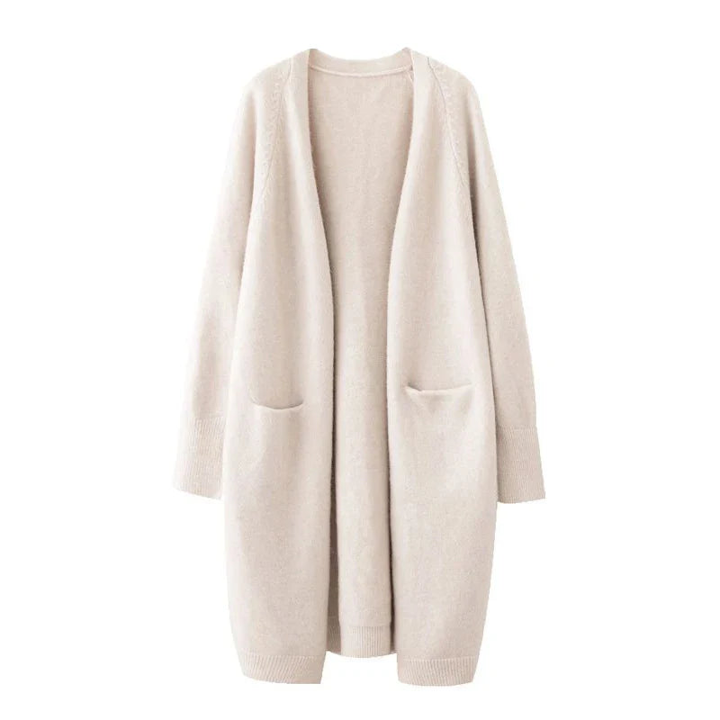 Levoire | Pull En Tricot Confortable Avec Poches Couleur crème Universel