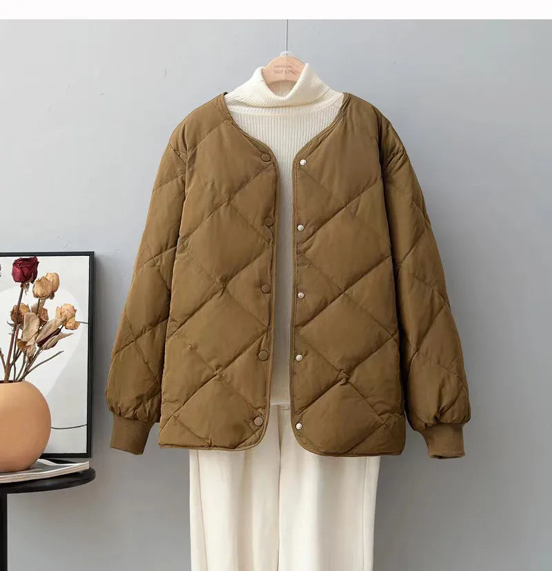 Levoire | Veste Chic Polyvalente Kaffe