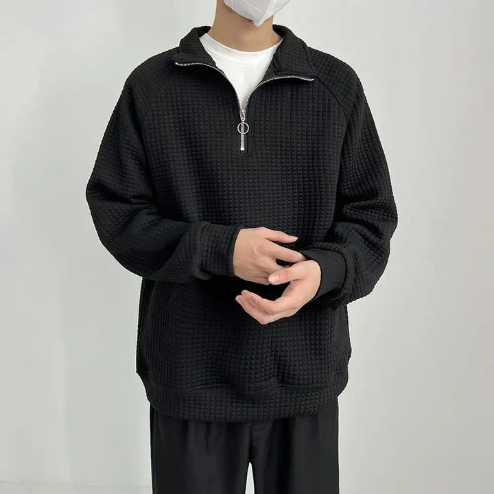 Levoire | Pull Décontracté Pour Homme Confortable Avec Fermeture Éclair