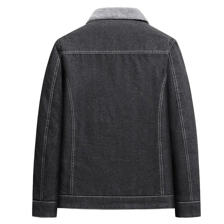 Levoire | Veste En Denim Ample Avec Zip Et Poches