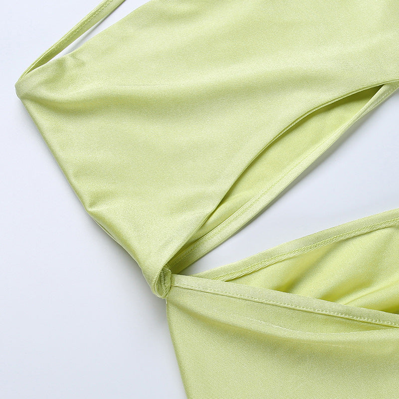 Levoire | Une Épaule Tom Fente Midi-Robes