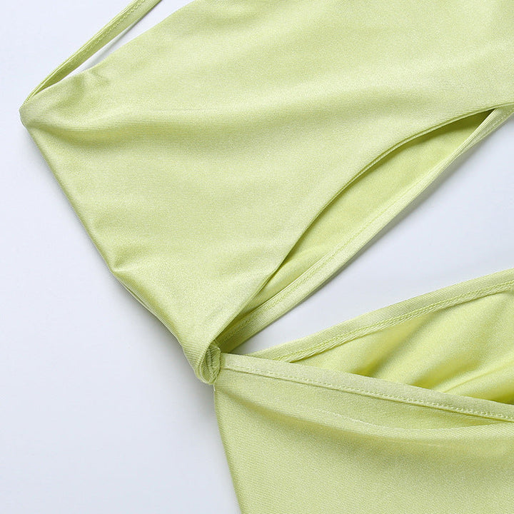 Levoire | Une Épaule Tom Fente Midi-Robes