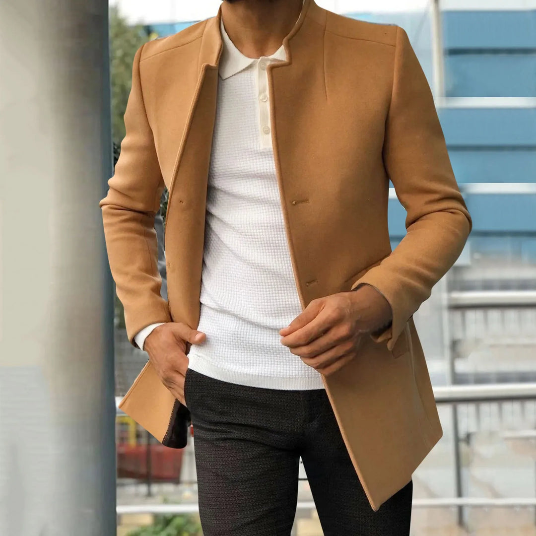 Levoire | Trench-Coat Formel Pour Hommes Beige