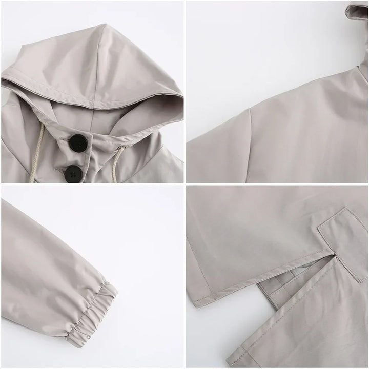 Levoire | Trench-Coat Avec Capuche Et Boutons
