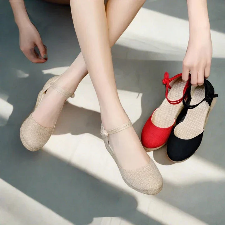 Levoire | Sandales À Talons Compensés Tendance Et Confortables Pour Femmes