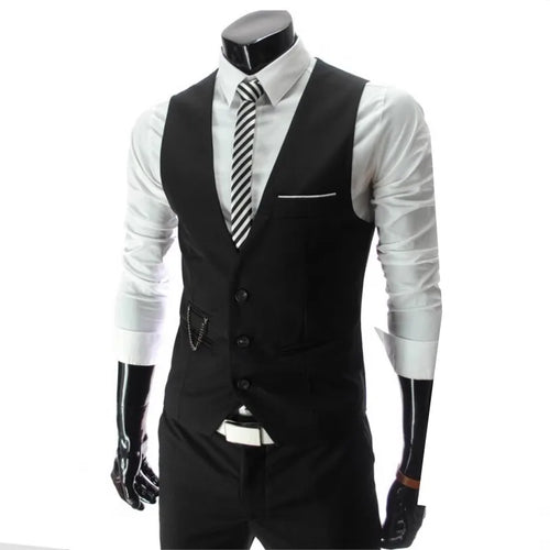 Levoire | Élégant Gilet Sans Manches Pour Hommes Avec Boutons