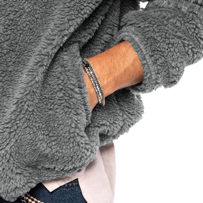 Levoire | Veste Sherpa en velours