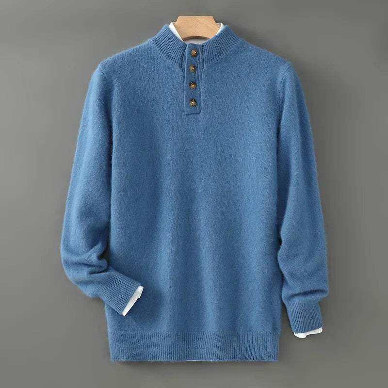 Levoire | Pull Col Montant 100% Cachemire
