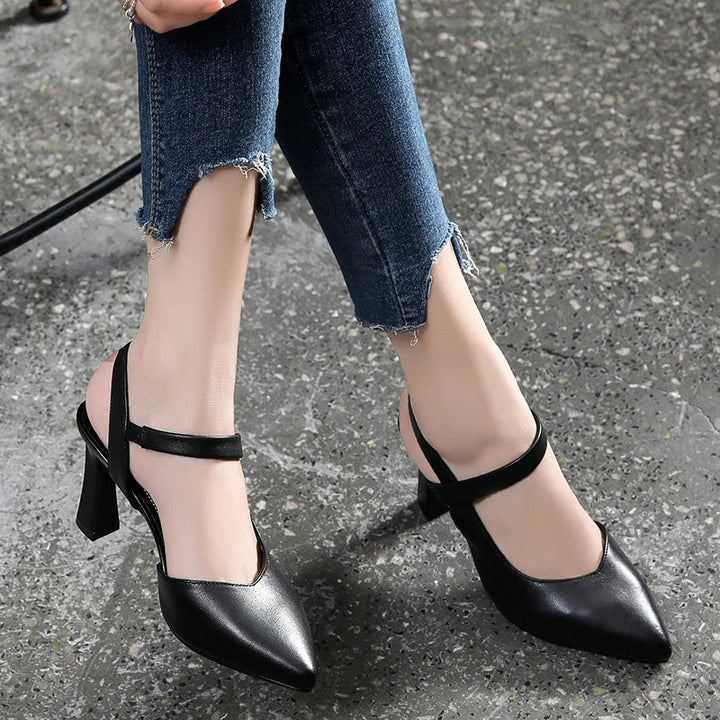 Levoire | Chaussures Pour Femmes Ouvertes Élégantes Et Confortables Noir