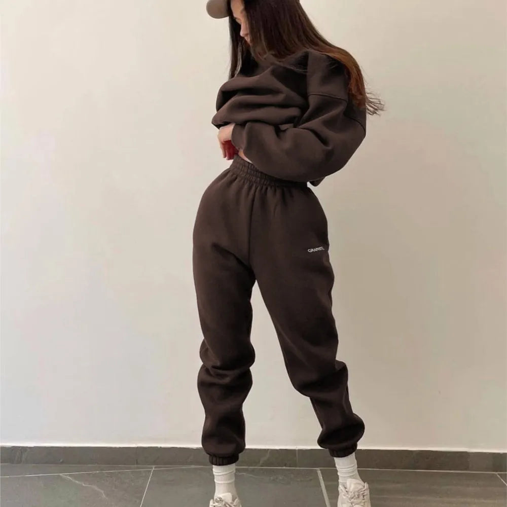 Levoire | Ensembles De Sweats À Capuche Et De Pantalons Chauds Bleu foncé