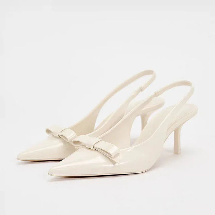 Levoire | Talons De Gala Blancs Élégants Blanc