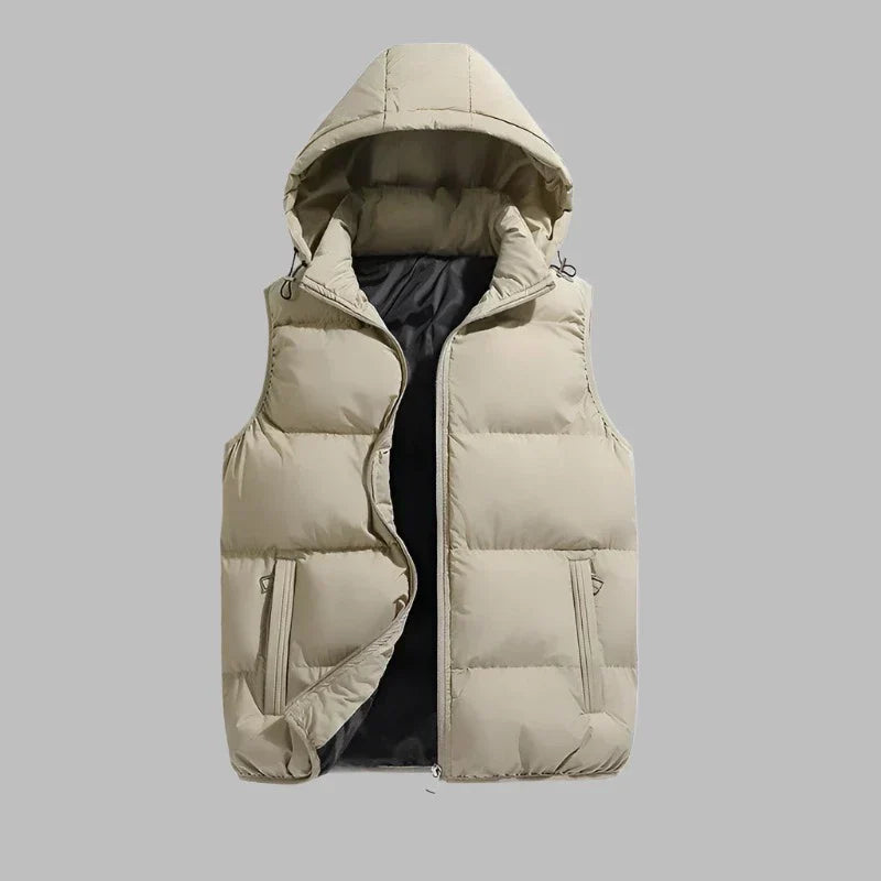 Levoire | Veste De Transition Légère Pour Hommes Avec Capuche Beige