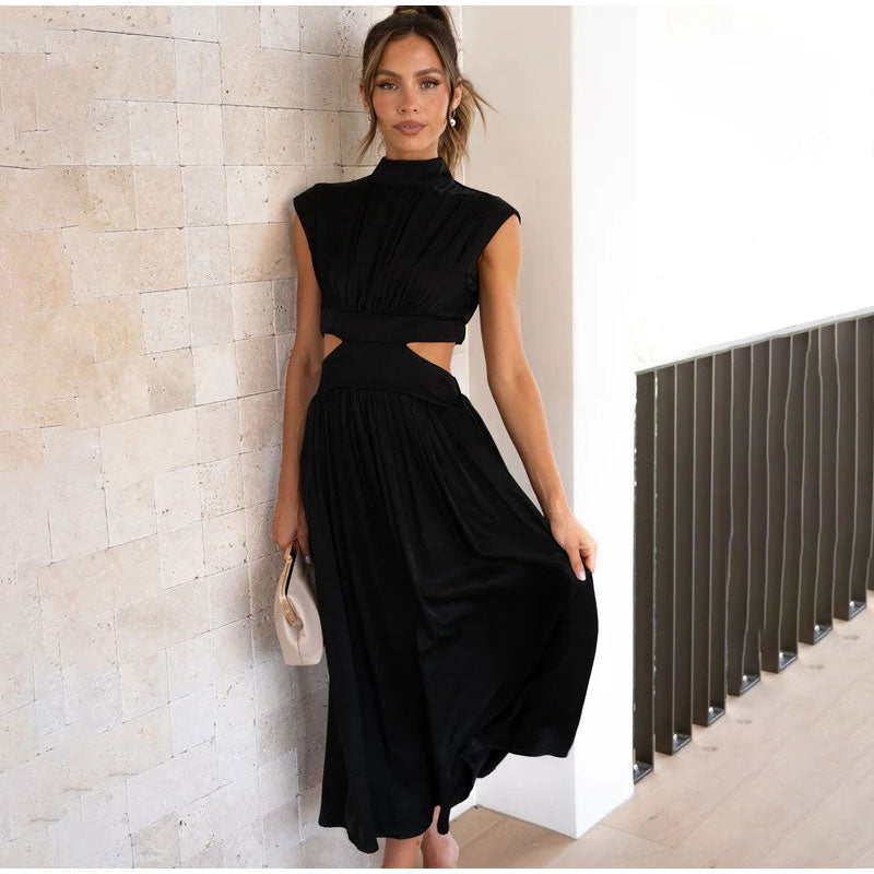 Levoire | Robe Courte Taille Haute Décolletée