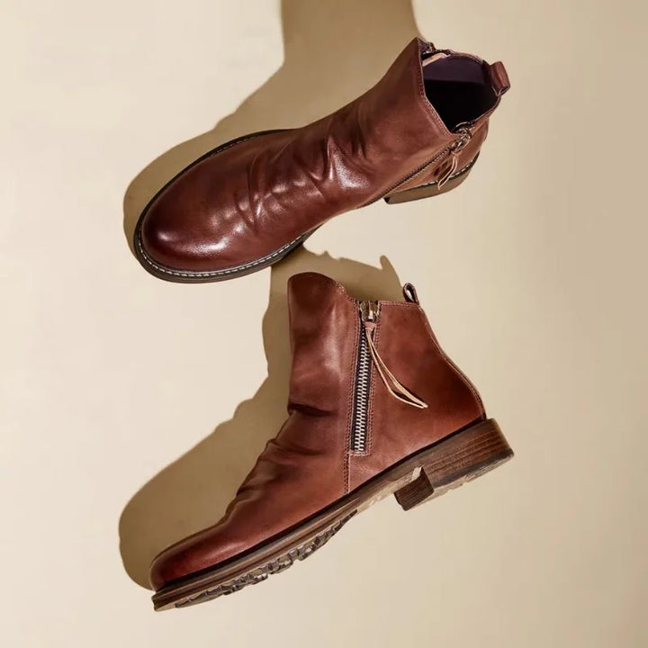 Levoire | Bottes en Cuir Durables et Résistantes pour Femmes