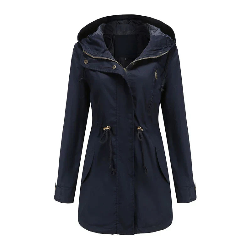 Levoire | T Trench En Coton Avec Capuche