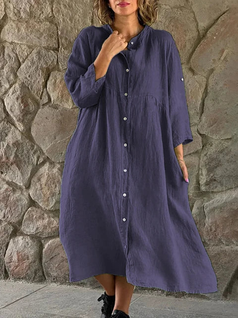 Levoire | Une Robe Quotidienne Violet foncé