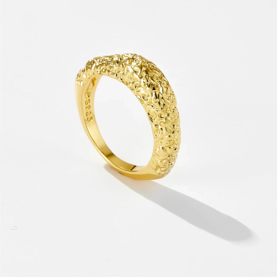 Levoire | Bague Géométrique En Argent 18K Ou