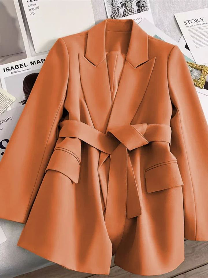 Levoire | Blazer Élégant Avec Ceinture Pour Un Look Moderne